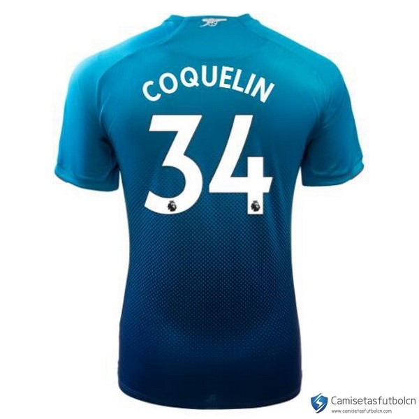 Camiseta Arsenal Segunda equipo Coquelin 2017-18